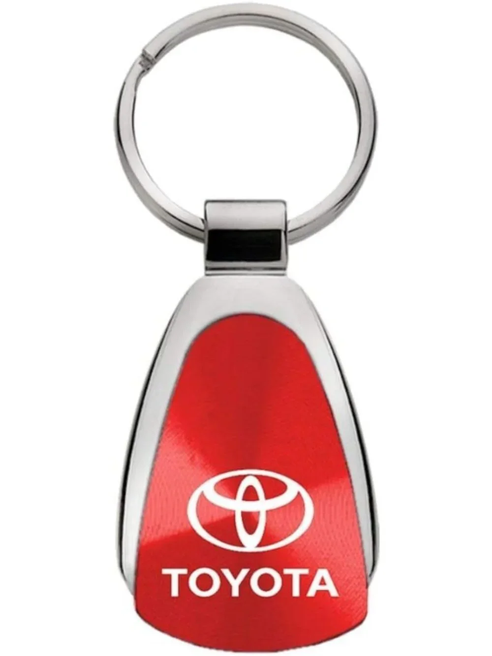 Stylish Red Tear Drop Key Chain for Cars - Perfect Accessory for Key